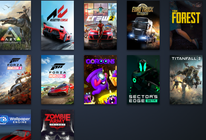 [ Steam ] FH5 + FH4 + 3 Paid Cars Games + Few Paid Games