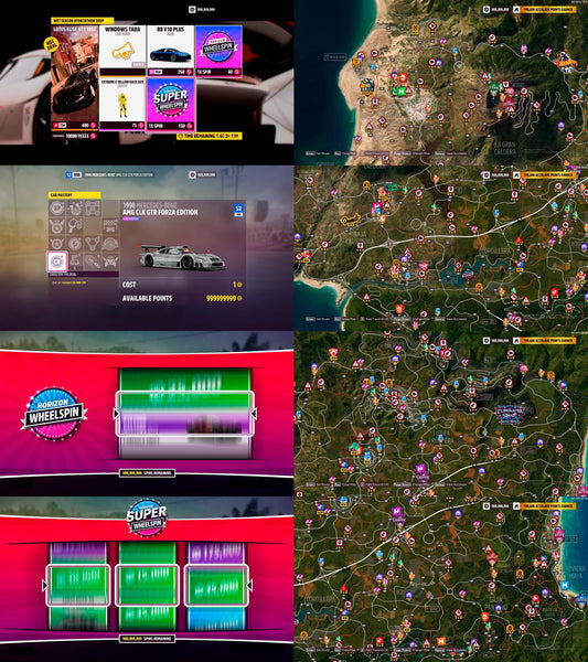 [ STEAM ] ALL SERIES | All Cars | + 650 Car | 80% Progress + 999.000.000: CR & Super WS & WS & Forzathon